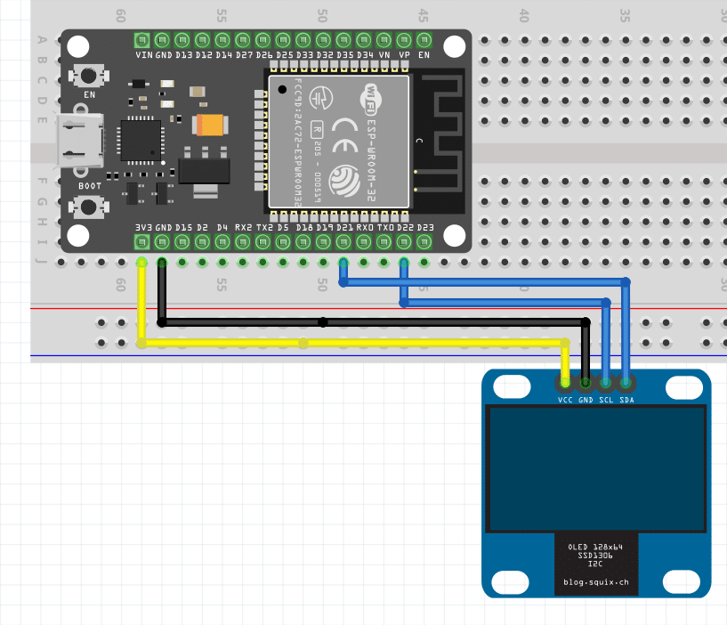 Belajar ESP32: Display OLED (SSD1306) image