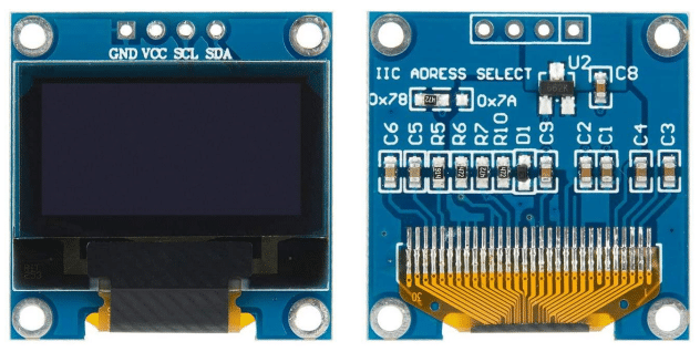 Belajar ESP32: Display OLED (SSD1306) image
